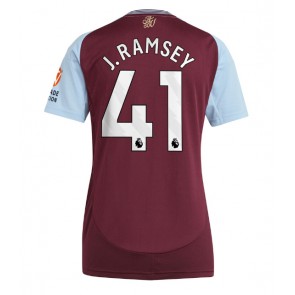 Billiga Aston Villa Jacob Ramsey #41 Hemmatröja Dam 2024-25 Kortärmad